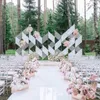 Weiße Hochzeitsdekoration Ganger Läufer Spiegel Teppichparty Bühne verwendet glänzende Teppiche 1m bis 2,4 m breit zu beschaffen