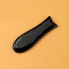 Doğal Yeşim Taş Siyah Obsidian Guasha Board Ürünü Yüz Masaj Araçları Vücut Kazınımı Sağlık Balık Tipi Guasha