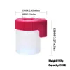 LED 보관 용기 상점 컨테이너 병 충전식 약 상자 돋보기 성기 컨테이너 155ml Mag Jar Glough Case Vacuum Bottles