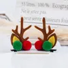 23 Styles Jul hårnål Cartoon Santa Claus Snowman Antler Hair Clip Child Adult Christmas pannband Juldekoration Hårklipp