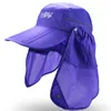 Marque large bord été soleil respirant protection UV visières chapeau de seau crème solaire pêcheur casquette de pêche détachable casquette pliable Y200714