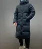 Piumino invernale nuovo caldo e spesso di media lunghezza per uomo e donna stesso stile super morbido giacca lunga perfetta vestibilità FL415 sport e tempo libero lungo