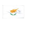 Bandeiras de Chipre Europeu 3'X5'ft Hot País Nacional Bandeiras 150x90cm 100D Poliéster Frete Grátis Cor vívida com dois ilhós de latão