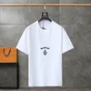 Berühmte Designer-Herren-T-Shirts, hochwertige T-Shirts mit Buchstabendruck, Rundhalsausschnitt, kurze Ärmel, Schwarz, Weiß, Sportbekleidung, Mode, Europa und Amerika, Paar-T-Shirt