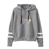 The House Addison Rae Merch Hoodies Hooded Sweatshirts Mannen / Dames Print Pouty Gezicht Hoodie Mode Unisex Trainsuit Kleding