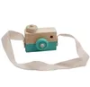 Houten Camera Speelgoed Nordic Opknoping Kinderen Speelgoed Kinderen Educatief Speelgoed Verjaardag Geschenken Fotografie Props Kinderkamer Decor 10 Kleuren DW6341