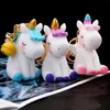 Cartoon Unicorn Keychain Boneca Celular Telemóvel Charme Saco De Penhasco Pingente Chaveiro Chaveiro Chaveiro Bonito Creativo Negócio Promocional Promoção Presente