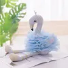 حبل القطن الأنيقة SWAN TOY 45 سم محشو التاج SWAN SOFT DOLL Girls Toy Home Decoration Gift for Girlfriend LJ201126