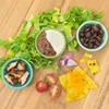 Mini Silicone Bowls Soft Flexible Baby Feeding Bowl Prep Serve Bowls For Condiments Dips Snacks DIY Crafts Bowls IIA882