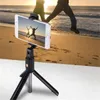 Ny 3 i 1 mini selfie stativ och trådlös Bluetooth selfie -pinne med fjärrkontroll för iPhone X Samsung S10+ Portable Bluetooth Monopod