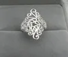 2020 New arrivals 925 Silver Ring Retro hollow pattern ring for Women Fashion Wedding Jewelry Gift US size 6/7/8/9/10