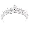 Luxurious Baroque Shiny Crystal Princess Tiara and Crown Elegant Sparkly Rhinestone Bridal Wedding Headband Girls Party Jewelry4466542