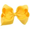 Baby Barrettes Large Grosgrain Ribbon Bow Hairpin Europe Girls Bowknot Hair Clips Children Hair Accessories KFJ019316893