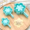 Heart Flower Butterfly Shaped Mold Solid Color Plastic DIY Baking Mould Simple Kitchen Tool Dumpling Maker New Arrival 3hp L2