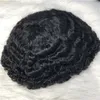 Full Swiss Lace Unit Brazilian Virgin Human Hair Replacement 4mm Afro Curl Hairpieces 6mm Afro Waves 8mm Deep Wavy,10mm,12mm Large Wave Toupee for Men Express Delivery