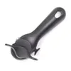 Off the shelf Manual Can Opener with Soft Grips Handle Ergonomic Smooth Edge Side Cutting can opener Lid Lifter Black 201211