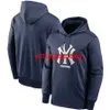 2021 New York Therma Performance Pullover Hoodie Navy S-3XL