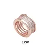 B три кольца с весенним узором, кольцо с бриллиантами, инкрустированное розовым золотом 18 карат, обручальное кольцо с бриллиантом, пара ниток70580955996210