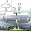 Infinity Wodospad Bongs Palenie Palenie Rury Hoishahs Odważna grawitacja 14mm Kobiet Joint Dab Rig Szkło Unikalne Design Water Oil Rat