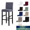 1 ST Spandex Polyester stoel Cover Solid Seat Covers voor Bar Kruk Stoelen Slipcover Home Hotel Banket Dining Stoel Decoratie