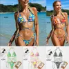 2022/2021 Plus de 400 styles de maillots de bain pour femmes sexy deux pièces maillot de bain triangle dame soutien-gorge rembourré une pièce mode bikini à fleurs