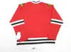 Szyte Custom Rockford Icehogs Red Ahl Hockey Jersey Dodaj dowolny Nazwa Numer Mens Kids Jersey XS-5XL