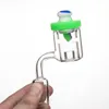 Tappo in silicone per fumo con bolla colorata con foro d'aria D=34mm per chiodi per banger al quarzo, bong ad acqua, tubi, piattaforme petrolifere dab, bicchieri