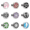 Angel Wing Essential Oil Car Vent clip Air Freshener Diffuser Locket Car Aromatherapy Perfume Locket with 10pcs free pads
