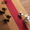 Creatieve handgemaakte theematten placemat tafel mat onderzetters Chinese nationale bamboe filament decor ambachten linnen katoen tafelloper T200703