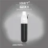 Authentique Iget Max E-Cigarette Jaune Dispositif de podage jetable 2300 Puffs 1100mAh Batterie préremplie 8 ml Cartouche Vape stylo véritable vs Aira10