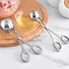 Practical Convenient Meatball Maker Tools Stainless Steel Stuffed Meatballs Clips DIY Fish Meat Rice Ball Make Food Clip Kitchen Tool WVT0666