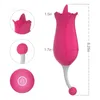 Bloemvorm zuigen vibrator 10 snelheden vibrerende sucker orale sex zuig clitoris stimulator vagina zuigen speeltjes voor vrouwen