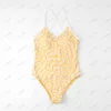 Nailwes de maillots de bain pour femmes Bikini Lettre classique sexy