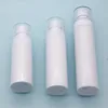 60ml 100ml White Hand Sanitizer Spray Bottle Cosmetic Travel Refillable Skincare Plastic Lotion Bottles with Pump