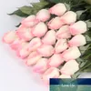 1pcs Real Touch Rose Bocciolo Artificiale Seta Seta Fiori Bouquet Decorazioni per la casa per la festa nuziale o il compleanno Bocciolo di piccole dimensioni