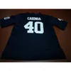 2324 White Navy #40 JASON CABINDA Penn State Nittany Lion Alumni College Jersey ou camisa personalizada com qualquer nome ou número