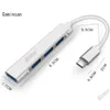 HUB USB C 30 TypeC 31 4 Ports, adaptateur multi-répartiteur OTG pour Macbook Pro, Lenovo, Xiaomi, PC, iphone, ordinateur, accessoire 8427373