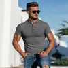 Marque Hommes Mode Chemise Nouvelle Mode T Dessus De Chemise À Manches Courtes Fitness Tshirt Coton Hommes Chemises Vêtements Tendance Casual T-shirts LJ200827