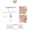 Trustdavis Real 925 Sterling Silver Lovely Pearl Heart Pendant Necklace For Women Wedding Birthday S925 Jewelry Gift DA1210 Q0531
