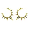 Stud Diamond circulaire petit cerceau boucles d'oreilles coniques mode créateur de luxe exagéré boucles d'oreilles élégantes bijoux pour filles femmes cadeau R230619