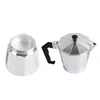 Italian Top Espresso Percolator 1cup 3cup 6cup 9cup 12cup Stovetop Coffee Maker Octagonal Household Aluminum Cafeteira C1030199s