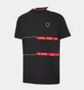 2022 F1 Kurzärärmelte Renntrenntrennschaft T-Shirt Team Windteam Uniform Schnelltrocknend atmungsaktives kurzes T-Shirt Formel 1