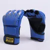 Fitness Wolf Tiger Clip Boxing Перчатки MMA Karate Kick Muay Thai Половина Палец Спортивные Обучение В наличии DHL A59