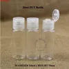 Förderung 50 teile/los 20 ml Kunststoff Flasche Kosmetik Make-Up Lotion Container Leere Transparente Mini Kappe Nachfüllbare Verpackunghohe quatity