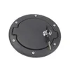 Fechadura da porta de enchimento de combustível, tampa do tanque de combustível de gás com fechadura, compatível com acessórios jeepwrangler 2007jk universal8645902