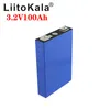 Liitokala 3.2V 100Ah 105ah batterie LiFePO4 12V 24V 3C 270A Lithium fer phospha 100000mAh batteries de moteur de voiture électrique de moto