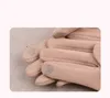 Five Fingers Gloves Winter Women Touch Screen Plus Velvet Inside Thin Section Simple Style Keep Warm Letter Embroidery Female Gloves1