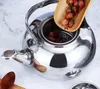 0.9L aço inoxidável bule de café de café chaleira com folha de chá filtro infuser máquina de café kung fu chea set RRB14128
