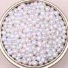 المياه العذبة الطبيعية الكاملة Akoya Gloss High Propersped Bead 67mm Drop غير منتظم الجسيمات DIY Pearl BQN T2005072572940