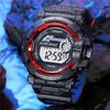 Orologi sportivi da uomo impermeabili di lusso luminosi da polso digitale in silicone a LED per orologio maschile Horloges Mannen1